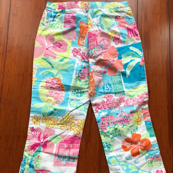Adorable Lilly Pulitzer Girls Capris - Picture 2 of 2